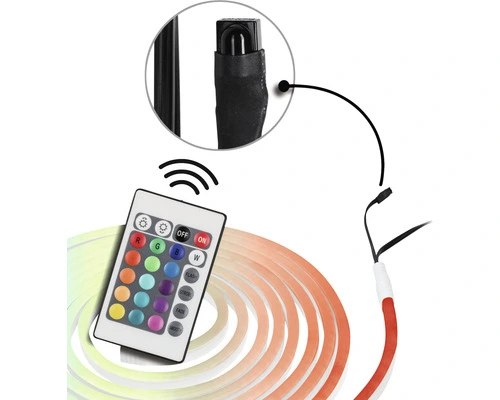 PAULMANN SimpLED Outdoor LED-stripset RGBW 500 Cm Wit Gecoat - Afbeelding 2