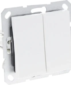 Q-LINK F-Line Inbouwelement Wissel/wisselschakelaar Polarwit