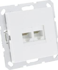 Q-LINK F-Line Inbouwelement Data (CAT5e) Polarwit