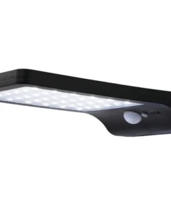 LED Solar Wandlamp Met Sensor Zwart