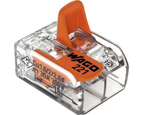 WAGO Verbindingsklem Compact 221-612, 10 Stuks - Afbeelding 3