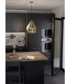 EGLO Hanglamp Carlton Ø 31 Cm Goud