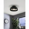 EGLO Plafondlamp Mogano-2 Ø 28 Cm Zwart