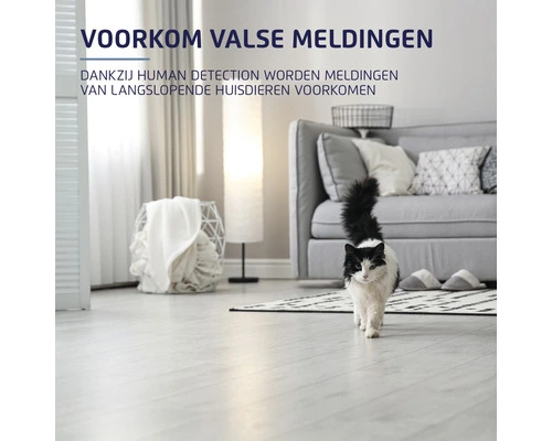 KLIKAANKLIKUIT® Slimme Wifi IP Camera Indoor IPCAM-2600 Wit - Afbeelding 10