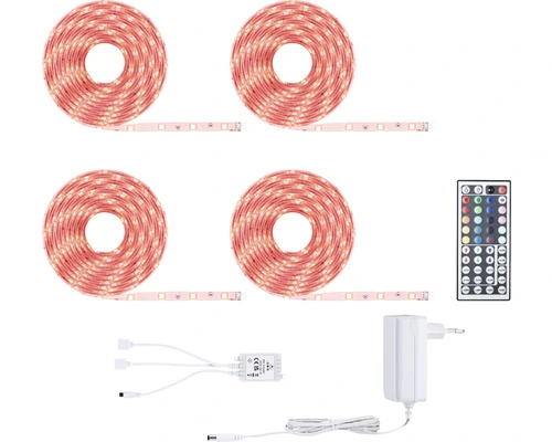 PAULMANN SimpLED LED-stripset RGB 20 M Wit Gecoat - Afbeelding 6