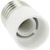 Verloopfitting E27-E14 60W Wit