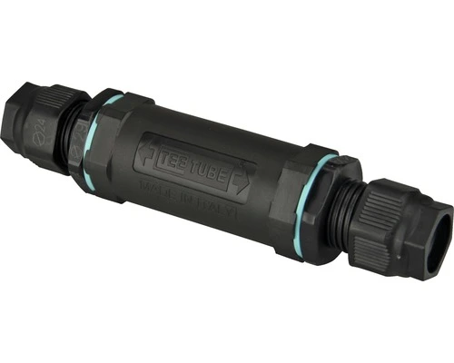 Kabelverbinder Voor Kabel 3x4,0 Mm² IP68 Kunststof Zwart