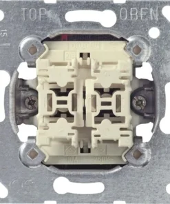 JUNG A500 Inbouw Basiselement Jaloezieschakelaar Alpine Wit 509 VU