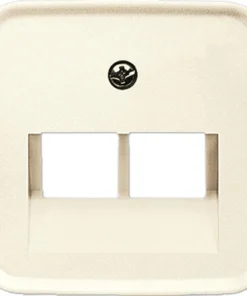 BUSCH-JAEGER SI Afdekplaat ISDN 2x 8-polig Crème