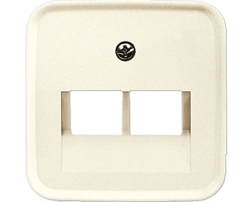 BUSCH-JAEGER SI Afdekplaat ISDN 2x 8-polig Crème