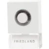 FRIEDLAND Beldrukker D723W Pushlite, Wit