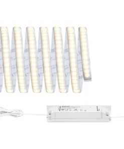 PAULMANN MaxLED 1000 LED-strip Basisset Warmwit 300 Cm Zilver Gecoat