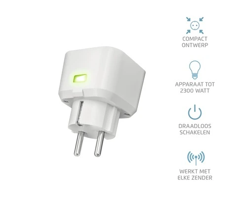 KLIKAANKLIKUIT® Compacte Stopcontactschakelaar ACC-3500 - Afbeelding 3