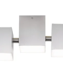 AEG LED Plafondlamp Gillian 3-lichts Aluminium