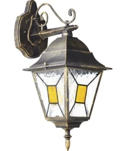 LALUMI Buitenlamp Janel Zwart