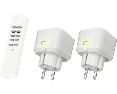 KLIKAANKLIKUIT® Stopcontactschakelaarset ACC2-3500R Wit