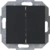 KOPP Athenis 55 Wissel/wisselschakelaar Antraciet