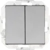 KOPP Athenis 55 Serieschakelaar Staal