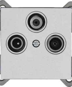 KOPP Athenis 55 Antennedoos RTV/SAT Staal