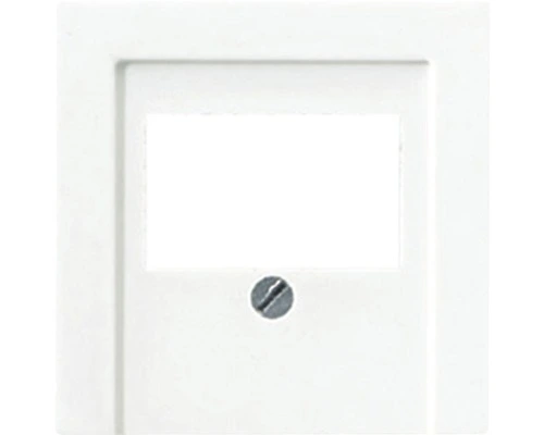 JUNG A500 Afdekplaat Voor USB/Luidspreker Contactdozen Alpine Wit A 569 PLT WW