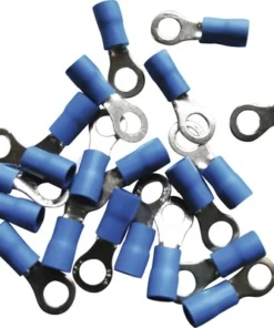 Kabelschoen Ring M5 Blauw, 20 Stuks
