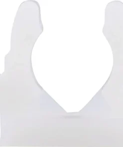 Klembeugel 16-22 Mm PVC Wit, 50 Stuks