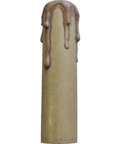 Kaarshuls Voor Kroonluchter Kort Antiek, 2 Stuks