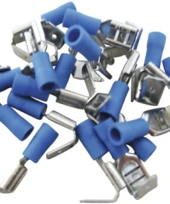 Vlakstekker Verdeler 1,0-2,5 Mm² Blauw, 20 Stuks