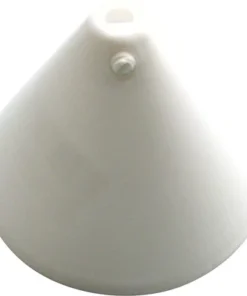 Plafondkap 110x60 Mm Wit