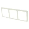 PEHA Standard Afdekraam 3-voudig Zuiverwit