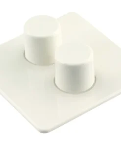 Centraalplaat Met Knop Duodimmer Crème (geschikt Voor PEHA)