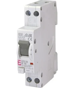 ETI Aardlekschakelaar B-kar. 1-polig+nul 16A