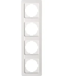 KOPP Milano Afdekraam 4-voudig Wit