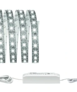 PAULMANN MaxLED 500 LED-strip Basisset Daglichtwit 150 Cm Zilver Ongecoat