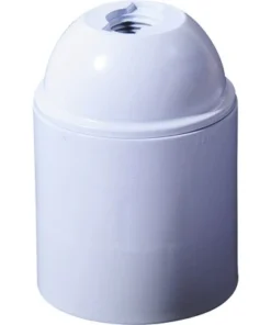 Lampfitting E27 Kunststof Wit