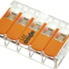 WAGO Verbindingsklem Compact 221-415, 25 Stuks