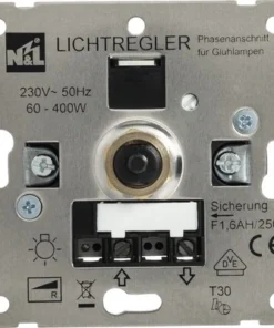 ROTH LANGE Inbouw Basiselement Dimmer Voor Gloeilamp Draai/uit 60-400 W