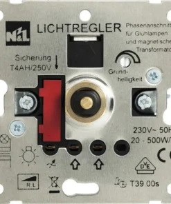 ROTH LANGE Inbouw Basiselement Dimmer Druk/wissel 20-500 W