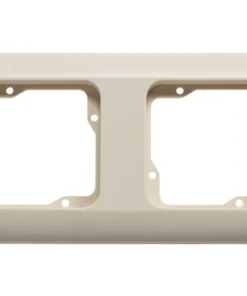 ROTH LANGE Basic Afdekraam 2-voudig Elektro Wit