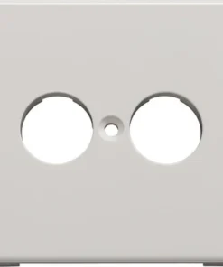 ROTH LANGE Plus Afdekplaat Luidspreker Contactdoos Zuiver Wit