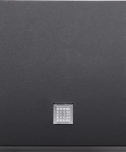 ROTH LANGE Primo Bedieningswipper Met Lens Voor Wissel, Kruis Of Impuls Schakelaar Zwartgrijs