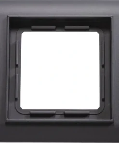 ROTH LANGE Primo 1-voudig Afdekraam Zwartgrijs