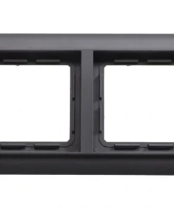 ROTH LANGE Primo 2-voudig Afdekraam Zwartgrijs