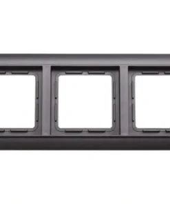 ROTH LANGE Primo 3-voudig Afdekraam Zwartgrijs