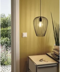 EGLO Hanglamp Newtown Ø 25 Cm Zwart