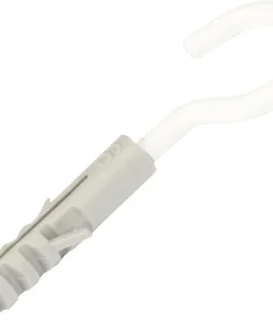 Haakplug (plug + Haak) Wit