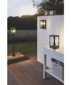 EGLO Buiten Wandlamp Alamonte Zwart