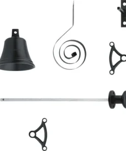 INTERSTEEL Trekbel Garnituur Mat Zwart