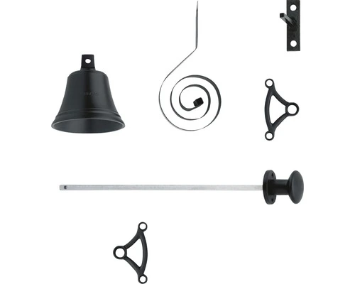 INTERSTEEL Trekbel Garnituur Mat Zwart