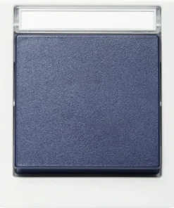 ROTH LANGE Opbouw Pulsschakelaar IP55 Gijs/blauw Spatwaterdicht